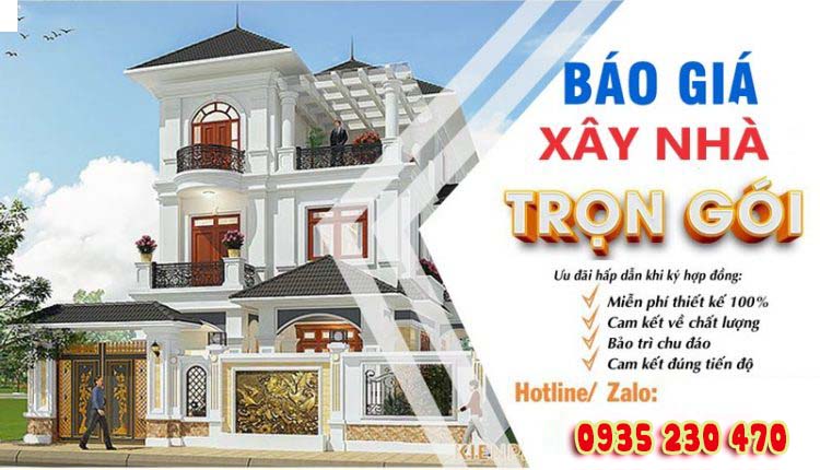 Báo giá xây nhà trọn gói giá rẻ uy tín tại Quảng Nam